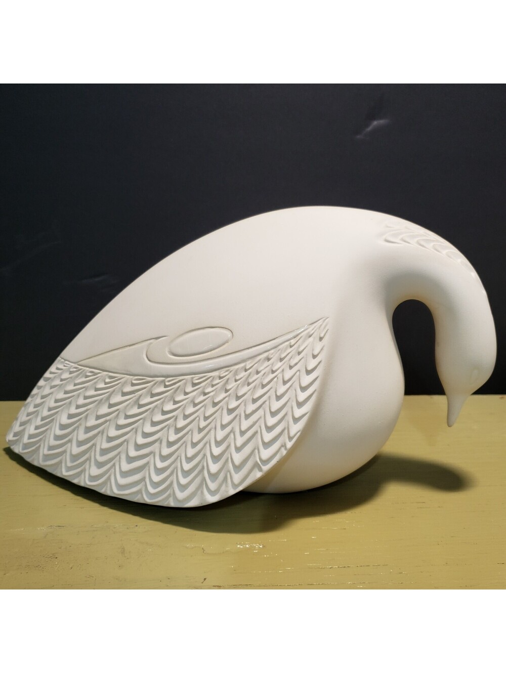 Vintage France Fauteux Dove CARESSE Figurine/Sculpture 1997 Animal Collection